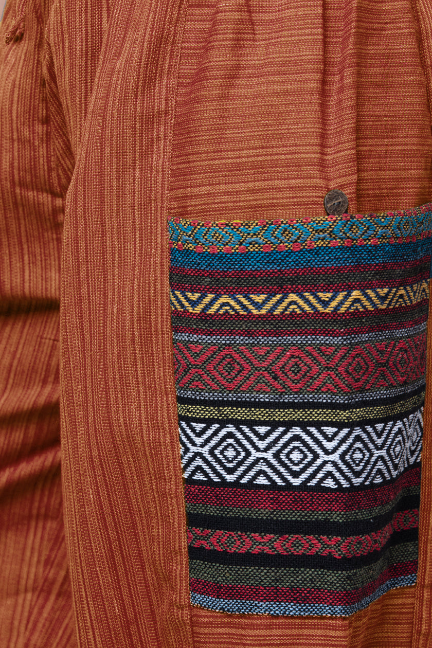 Hill Tribe Unisex Copper Artisan Haaremihousut