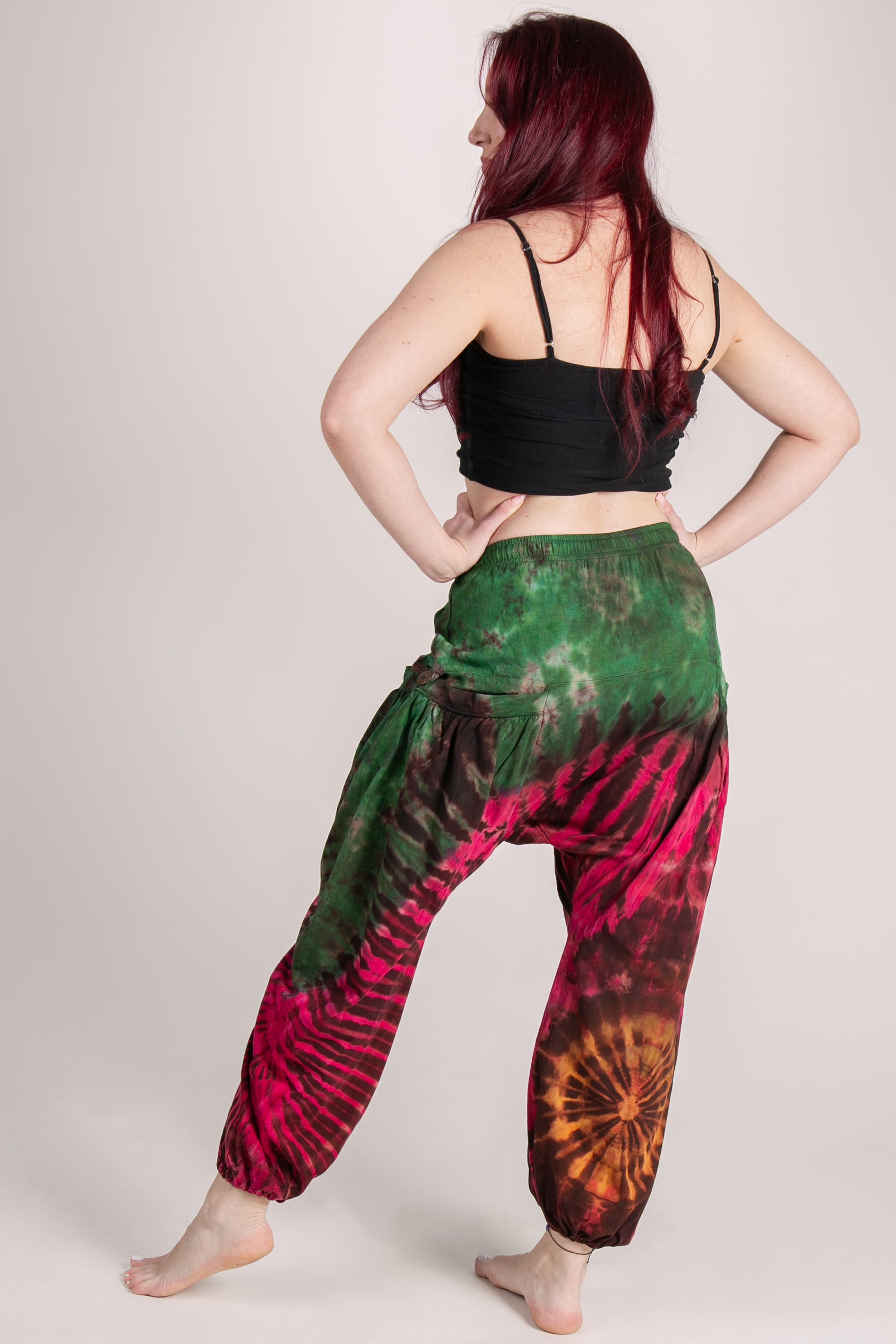 Jungle Burst Sunset Artisan Haaremihousut