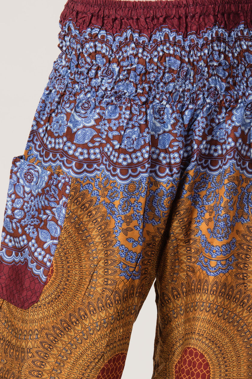 Mandala Bronze Artisan Harem Pants