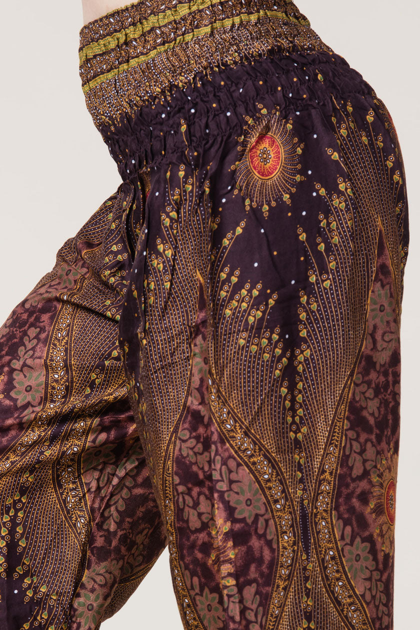 Peacock Eye Artisan Harem Pants