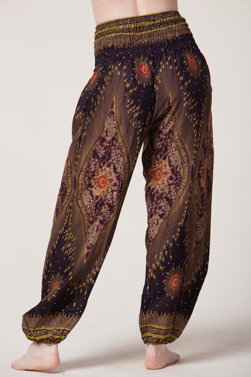 Peacock Eye Artisan Harem Pants