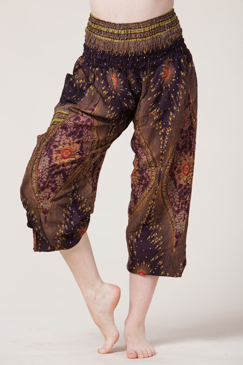 Peacock Eye Artisan Harem Pants