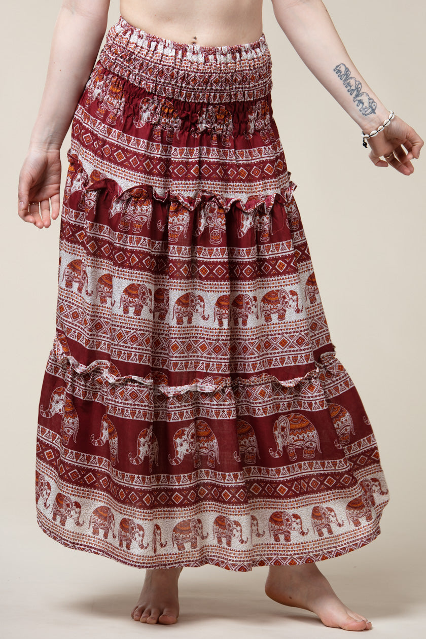 Aztec Elephant Wine Artisan Maksihame