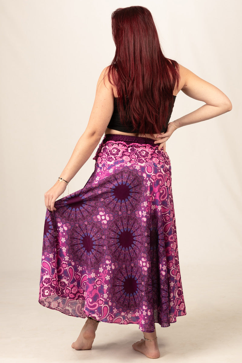 Boho Black Artisan Kjol