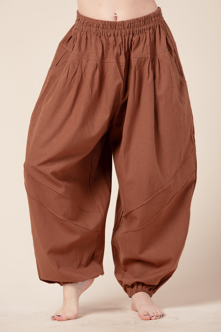Hill Tribe Unisex Blue Artisan Harem Pants