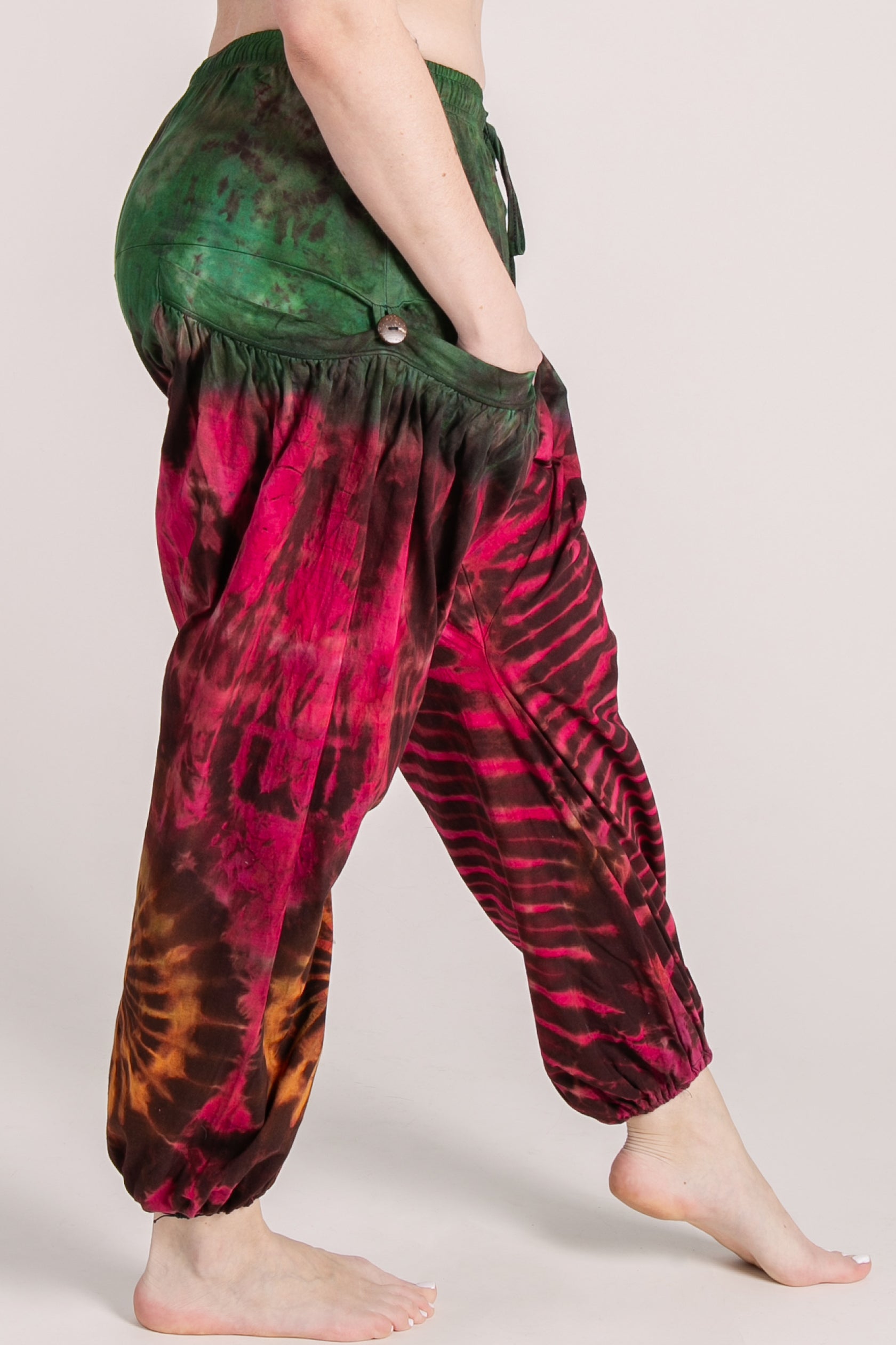 Jungle Burst Sunset Artisan Haaremihousut