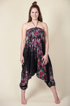 Floral Dark Artisan Jumpsuit Haaremihousut