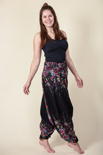 Floral Dark Artisan Jumpsuit Haaremihousut