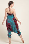 Mandala Red Artisan Jumpsuit Haaremihousut