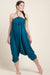 Boho Aqua Artisan Jumpsuit Haaremihousut