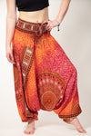 Chakra Orange Artisan Jumpsuit Haaremihousut