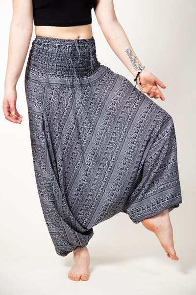 Aztec Gray Artisan Jumpsuit Haaremihousut