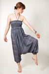 Aztec Gray Artisan Jumpsuit Haaremihousut