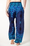 Paisley Mandala Blue Artisan Haaremihousut