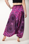 Paisley Mandala Purple Artisan Jumpsuit Haaremihousut