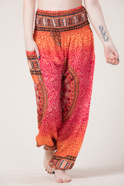 Chakra Orange Artisan Haaremihousut
