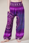 Chakra Purple Artisan Haaremihousut