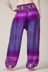 Chakra Purple Artisan Haaremihousut