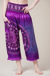 Chakra Purple Artisan Haaremihousut