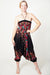 Floral Black Artisan Jumpsuit Haaremihousut