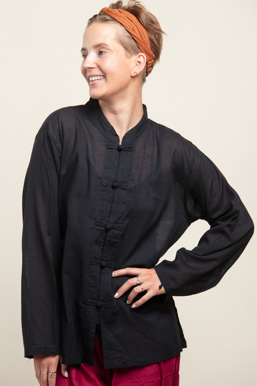 Namaste Black Traditional Joogapaita - Berry Piper