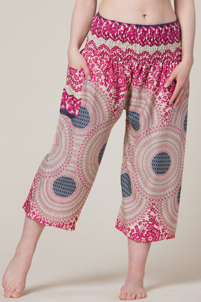 Mandala Pink Artisan Haaremihousut