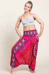 Chakra Pink Artisan Jumpsuit Haaremihousut