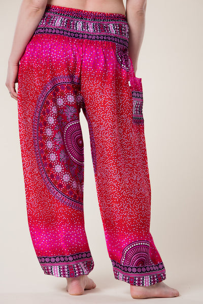Chakra Pink Artisan Haaremihousut