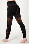 Patchwork Brown Artisan Leggingsit