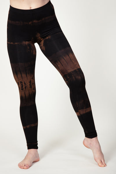 Patchwork Brown Artisan Leggingsit