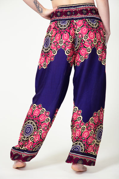 Peony Mandala Indigo Artisan Haaremihousut