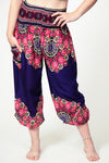 Peony Mandala Indigo Artisan Haaremihousut