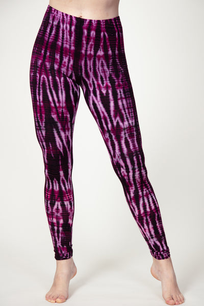 Runny Line Purple Artisan Leggingsit