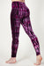 Runny Line Purple Artisan Leggingsit