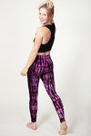 Runny Line Purple Artisan Leggingsit