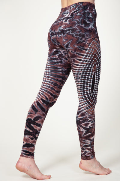Vortex Brown Artisan Leggingsit