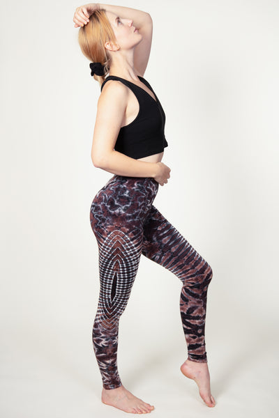 Vortex Brown Artisan Leggingsit