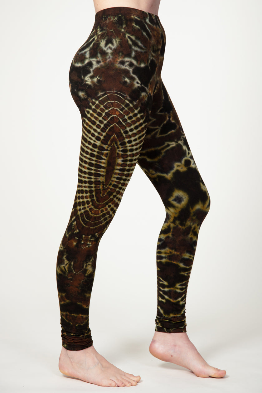 Vortex Green Artisan Leggingsit
