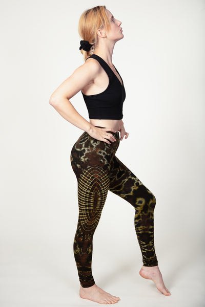 Vortex Green Artisan Leggingsit