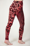 Vortex Red Artisan Leggingsit