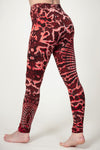 Vortex Red Artisan Leggingsit