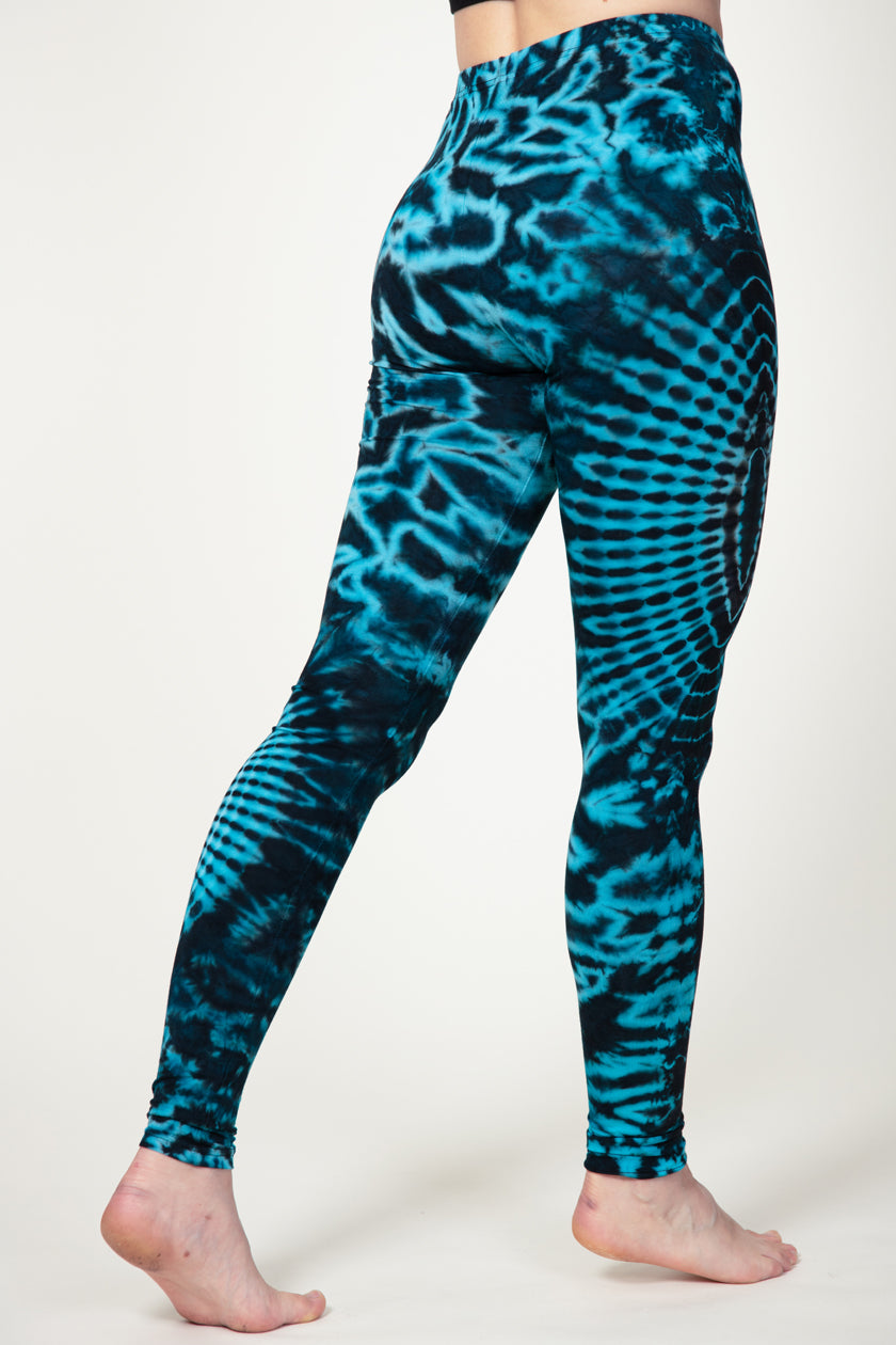 Vortex Turquoise Artisan Leggingsit