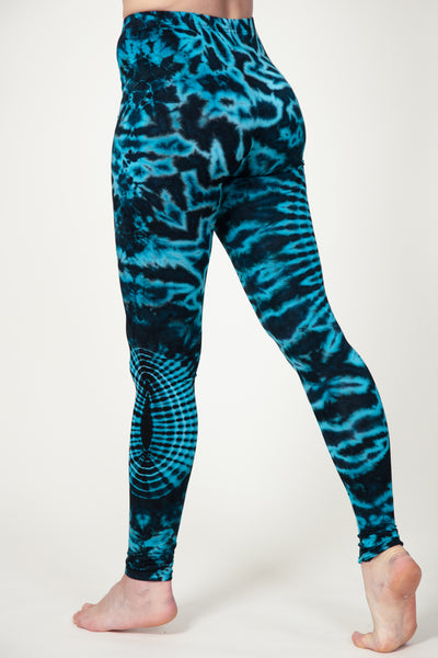 Vortex Turquoise Artisan Leggingsit