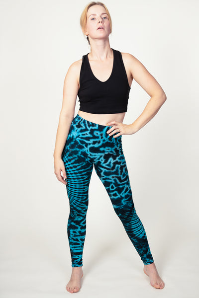 Vortex Turquoise Artisan Leggingsit