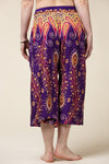 Peacock Paisley Purple Artisan Haaremihousut
