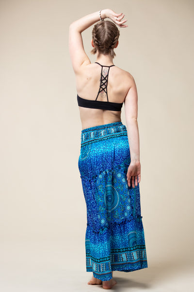 Chakra Blue Artisan Maksihame