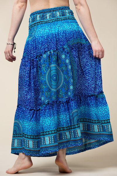 Chakra Blue Artisan Maksihame