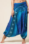 Chakra Blue Artisan Jumpsuit Haaremihousut